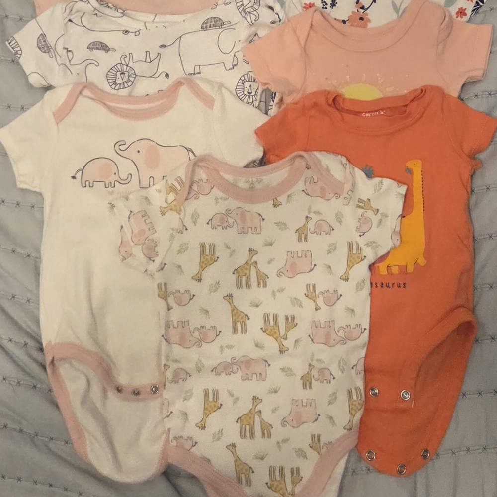 Assorted Baby Onesies Set